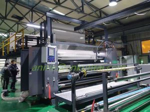 Macchina di laminazione Hot Melt PUR per tessuti per tende