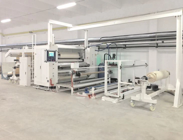Macchina di laminazione del tessuto per applicazione ambientale
